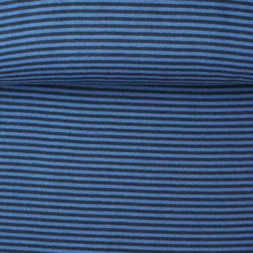 Bündchen - Streifen navy-jeansblau
