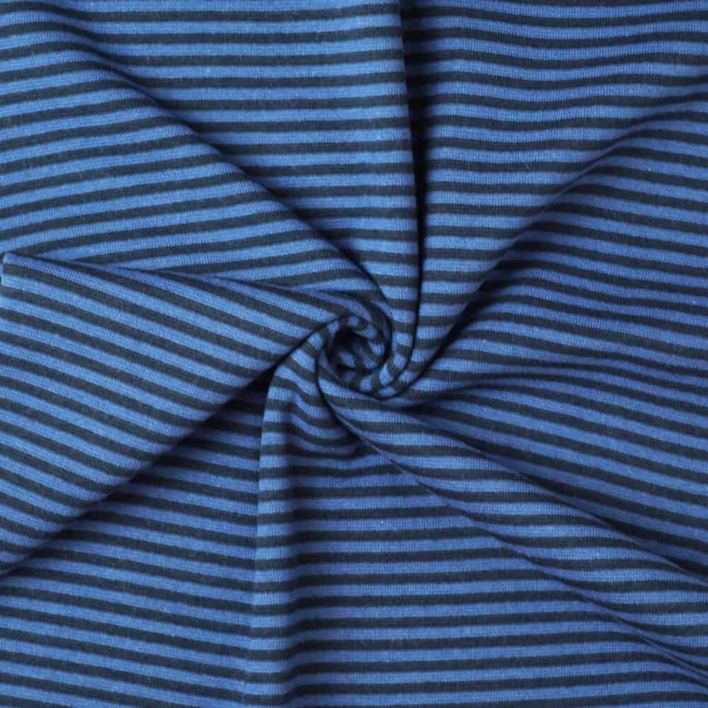 Bündchen - Streifen navy-jeansblau