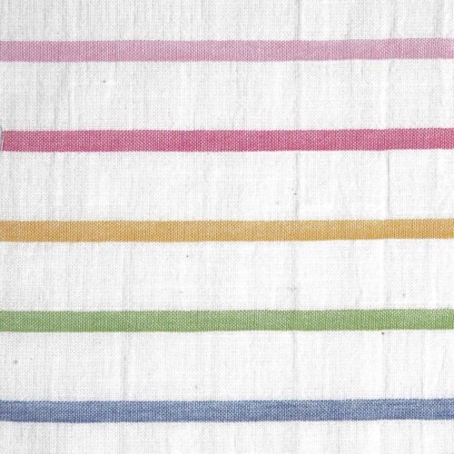 Gauze - Panama Stripes Rainbow