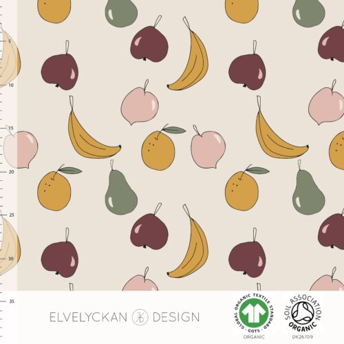 Bio-Jersey - Fruit Salad - Elvelyckan Design