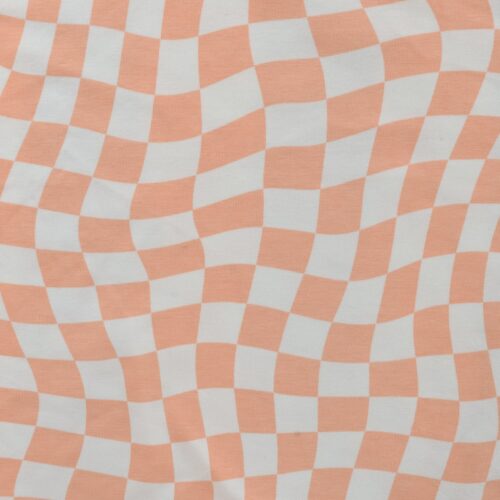 Jersey - Graphic Squares - Peach