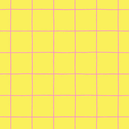 REMMIDEMMI Grid - Gelb/Pink