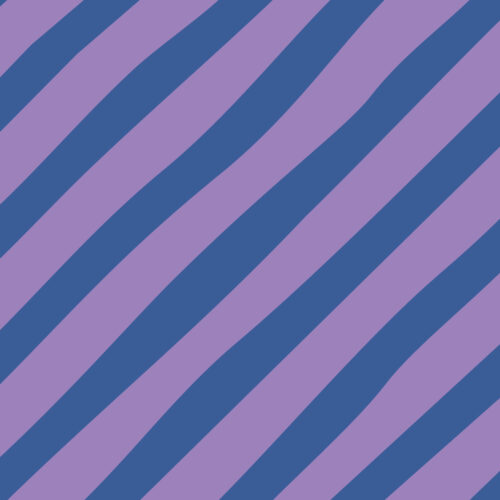 REMMIDEMMI Stripes - Diagonal lila/blau