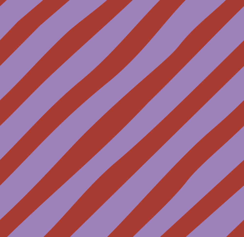 REMMIDEMMI Stripes - Diagonal lila/rot