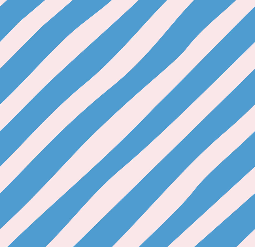 REMMIDEMMI Stripes - Diagonal nude/blau