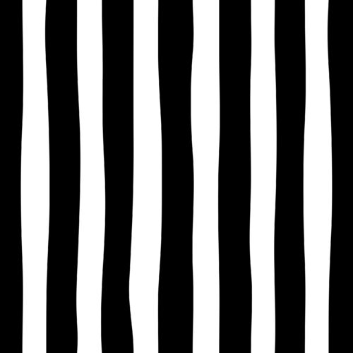 REMMIDEMMI Stripes - schwarz/weiß