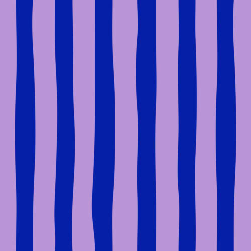 REMMIDEMMI Stripes - flieder/royalblau