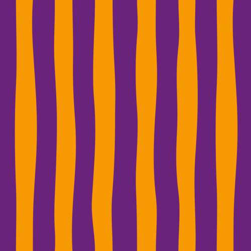 REMMIDEMMI Stripes - violett/orange
