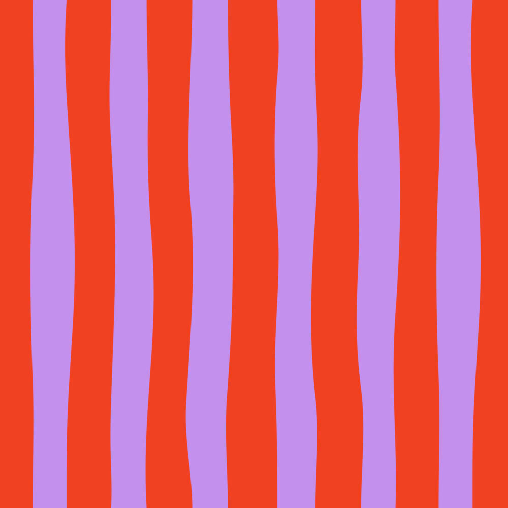 REMMIDEMMI Stripes - flieder/rot