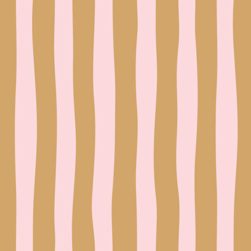 REMMIDEMMI Stripes - senf/rosa