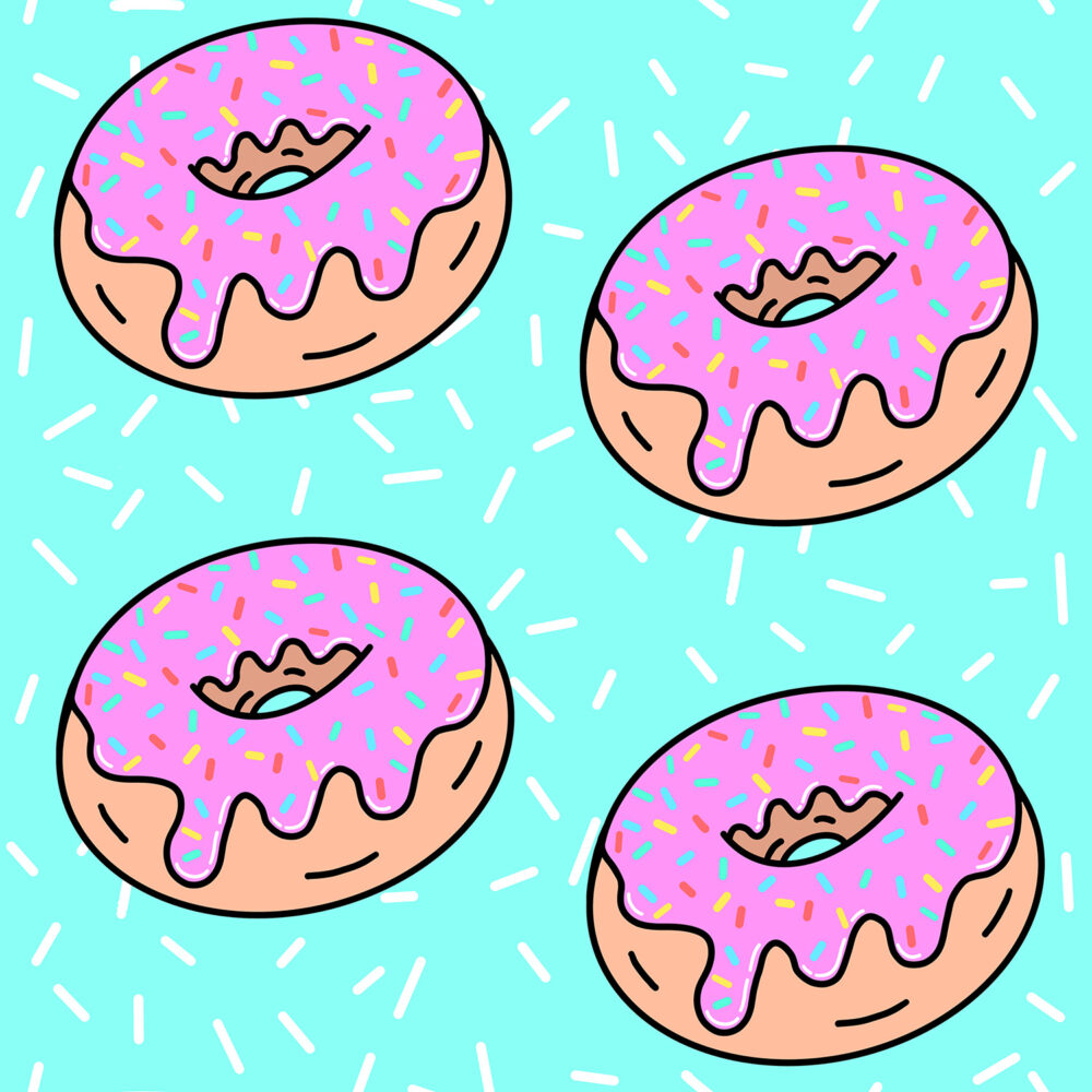 King Kids Designs - Donuts mint