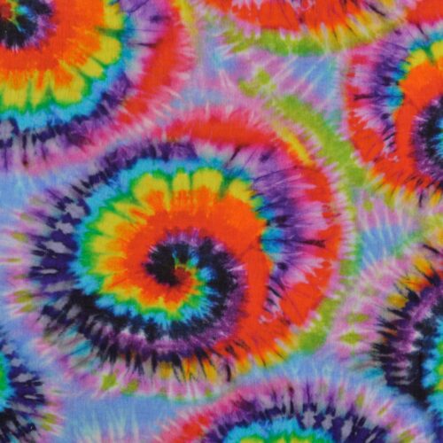 Musselin - Rainbow Batik