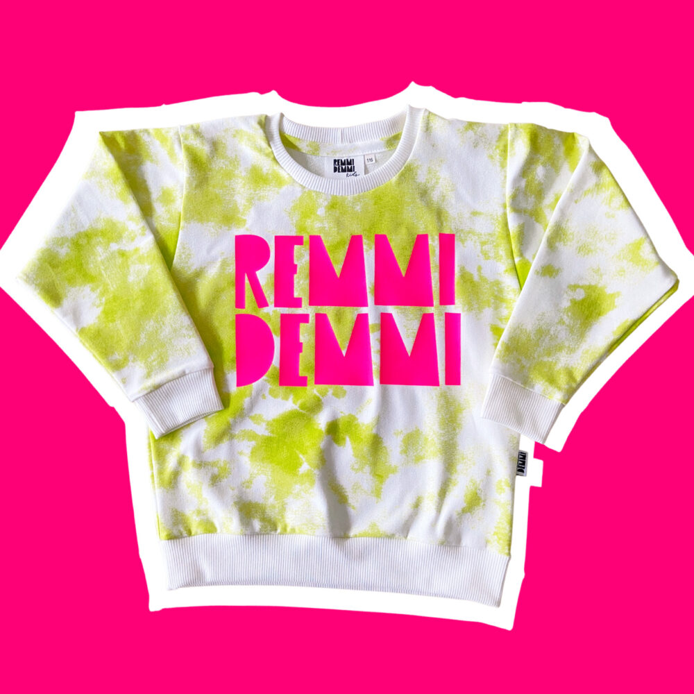 Sweater - Stains lime