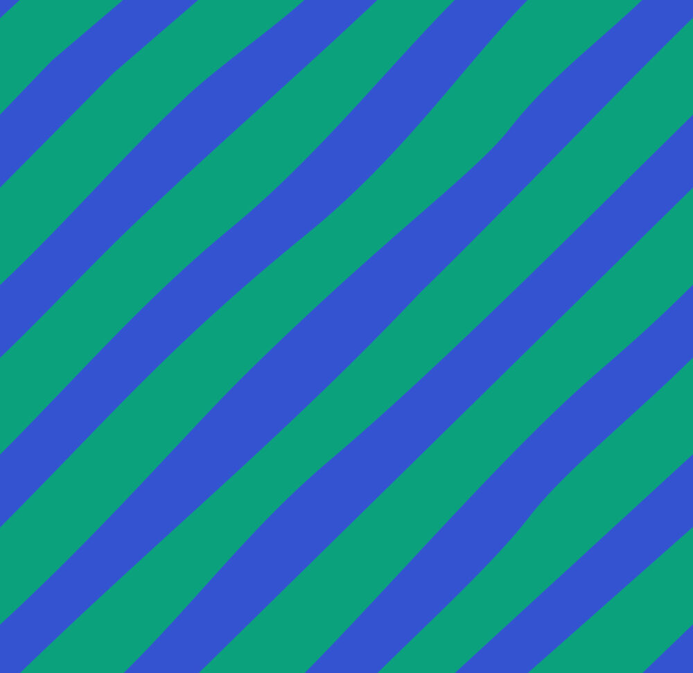 REMMIDEMMI Stripes - Diagonal grün/blau