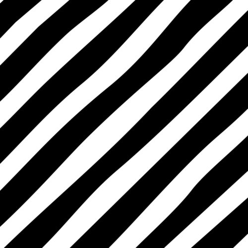 REMMIDEMMI Stripes - Diagonal schwarz/weiß