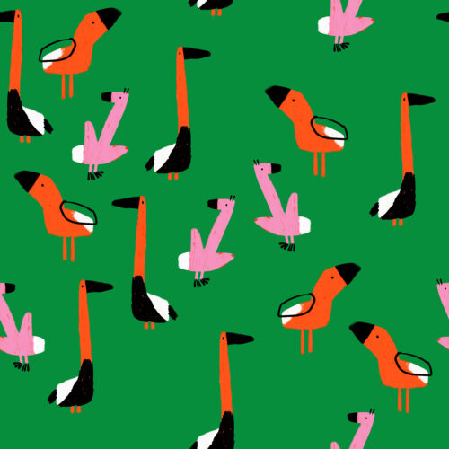 Designstudio noull - Flamingos